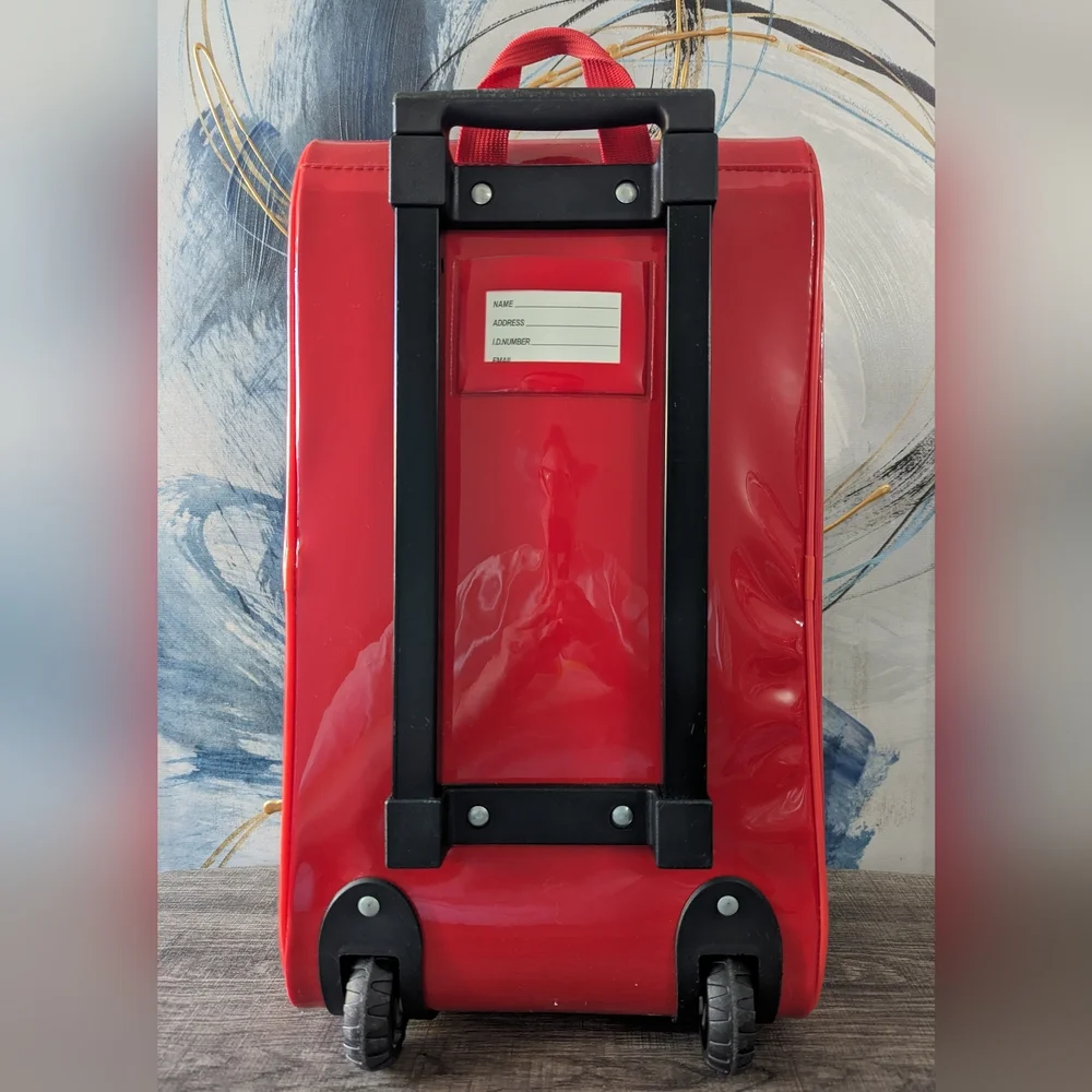 Disney Cars Lightning McQueen Kid's Roller Suitcase - Picture 3 of 13